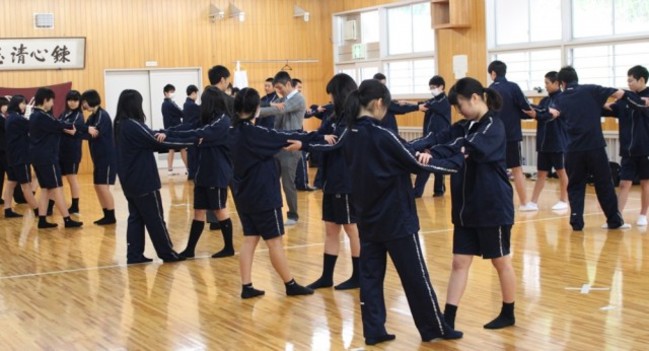 １年生グループエンカウンター 島根県立飯南高等学校