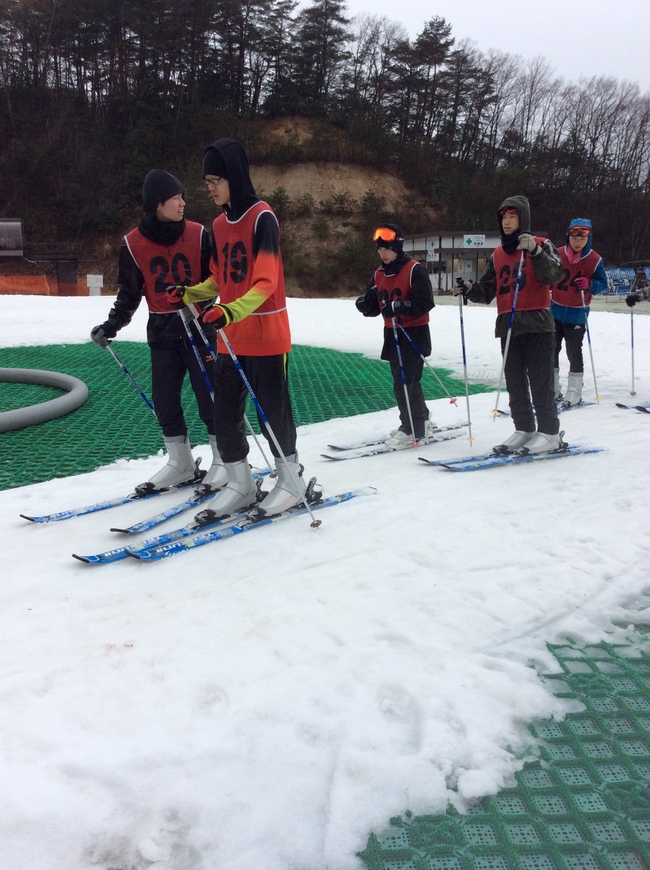 スキー研修を行いました ２年生 島根県立飯南高等学校