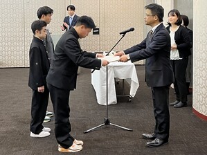 神楽愛好会　島根県児童生徒学芸顕彰