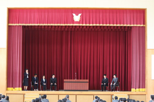 新任式・１学期始業式
