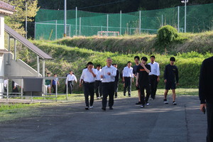 第１回防災避難訓練