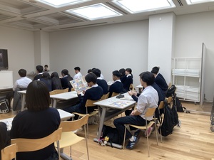 鑑賞を核とした教科横断型学習を実施