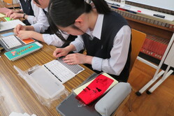 点字でメッセージカードを作ろう