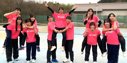 女子テニス部